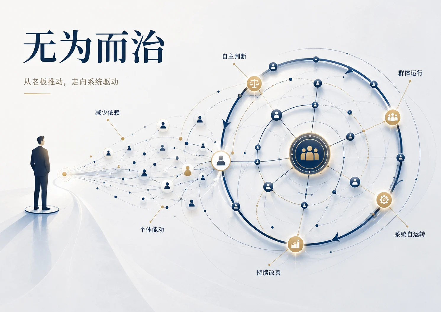 无为而治：从老板推动，走向系统驱动
