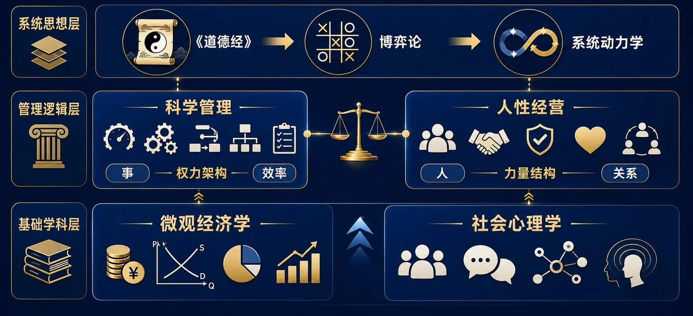 系统管理学的三层理论结构